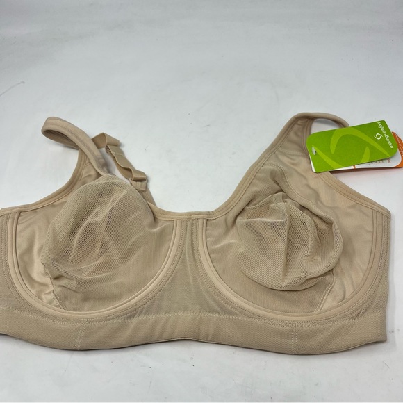 Moving Comfort Cara medium impact bra in Latte size 36D NWT - Picture 1 of 8